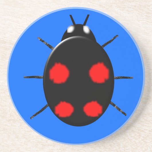 Harlequin Ladybird Onderzetters (Voorkant)
