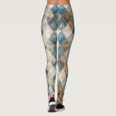 Harlequin-Leggings in nood Leggings (Achterkant)