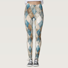 Harlequin-Leggings in nood