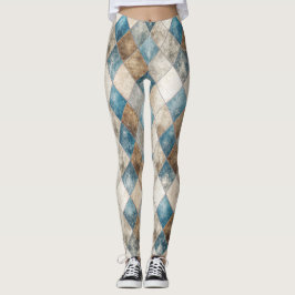 Harlequin-Leggings in nood Leggings