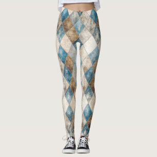 Harlequin-Leggings in nood Leggings