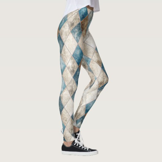 Harlequin-Leggings in nood Leggings (Rechts)