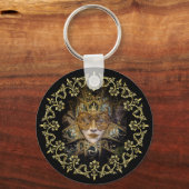 Harlequin Mask Sleutelhanger (Voorkant)