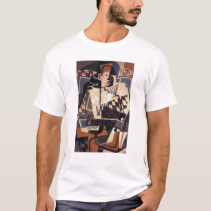 Harlequin met gitaar, 1917 t-shirt