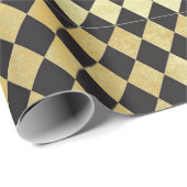 Harlequin, , met nood en zwart cadeaupapier (Rol Hoek)