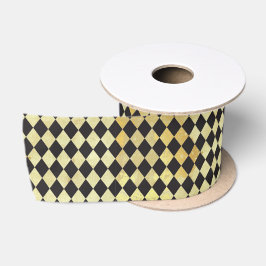 Harlequin, , met nood en zwart satijnen lint