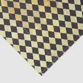 Harlequin, , met nood en zwart tissuepapier (Detail)