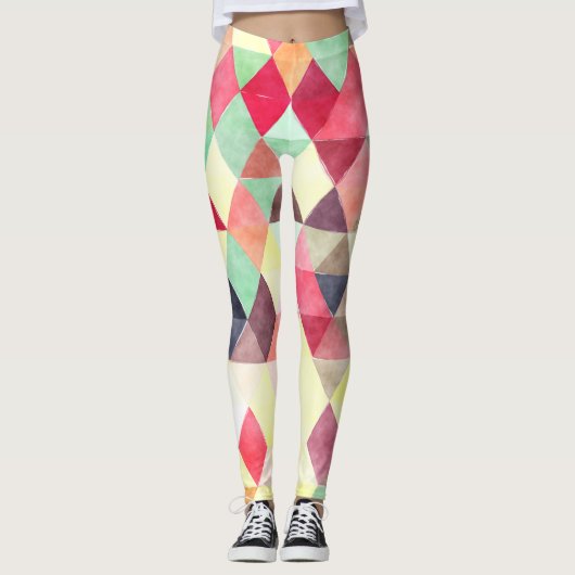 Harlequin Multicolored Leggings (Voorkant)