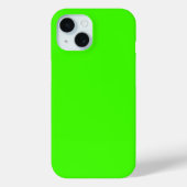 Harlequin Neon Groene Stevige Kleur Case-Mate iPhone Case (Achterkant)