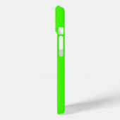 Harlequin Neon Groene Stevige Kleur Case-Mate iPhone Case (Achterkant / Links)