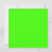 Harlequin Neon Groene Stevige Kleur Kaart (Voorkant)