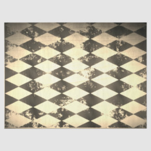 Harlequin, onderdruk tissuepapier