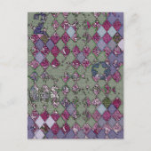Harlequin-ontwerp Briefkaart (Voorkant)