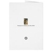 Harlequin op een tafel van Juan Gris,  Cubisme (Achterkant)