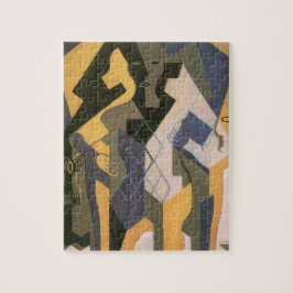 Harlequin op een tafel van Juan Gris,  Cubisme Legpuzzel