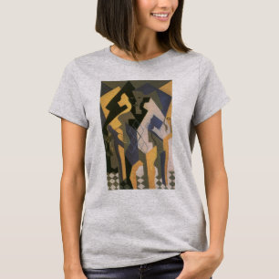 Harlequin op een tafel van Juan Gris, Cubisme T-shirt