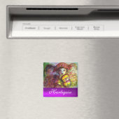 HARLEQUIN paarse amethyst Magneet (Insitu (Vaatwasser))