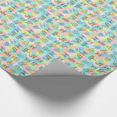 Harlequin Paris Winkelen Cadeaupapier (Hoek)