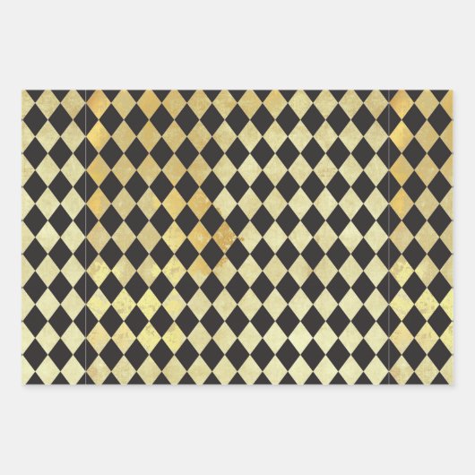 Harlequin Patronen Inpakpapier Vel (Voorkant 3)