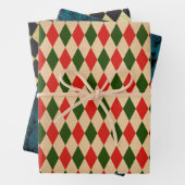 Harlequin Patronen Inpakpapier Vel (In situ)