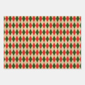 Harlequin Patronen Inpakpapier Vel (Voorkant)