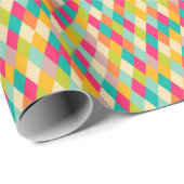 Harlequin patroon cadeaupapier (Rol Hoek)