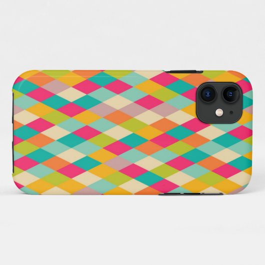 Harlequin patroon Case-Mate iPhone case (Achterkant (horizontaal))