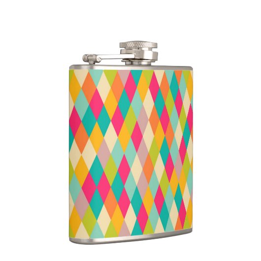 Harlequin  patroon heupfles (Rechts)