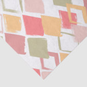 Harlequin-patroon in de zomerkleuren van popsicles tissuepapier (Detail)