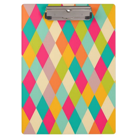 Harlequin  patroon klembord (Voorkant)
