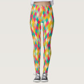 Harlequin  patroon leggings (Voorkant)