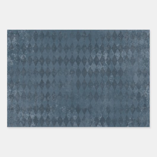 Harlequin-patroon met onderdruk inpakpapier vel (Voorkant 3)