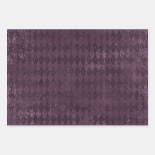 Harlequin-patroon met onderdruk inpakpapier vel (Voorkant)