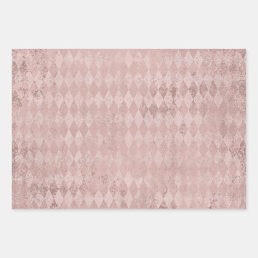 Harlequin-patroon met onderdruk inpakpapier vel (Voorkant 2)