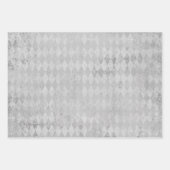 Harlequin-patroon met onderdruk inpakpapier vel (Voorkant)
