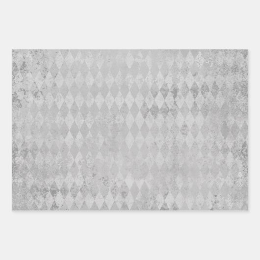 Harlequin-patroon met onderdruk inpakpapier vel (Voorkant)