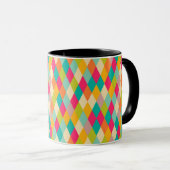 Harlequin  patroon mok (Voorkant rechts)