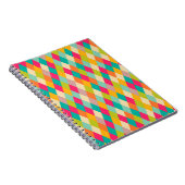 Harlequin  patroon notitieboek (Rechterzijde)