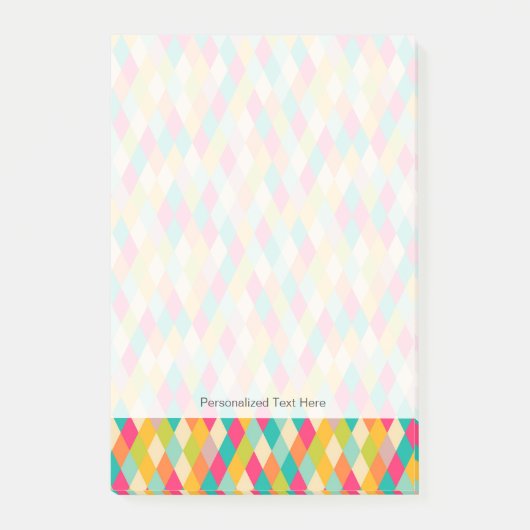 Harlequin  patroon post-it® notes (Voorkant)