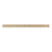 Harlequin patroon satijnen lint (Voorkant)