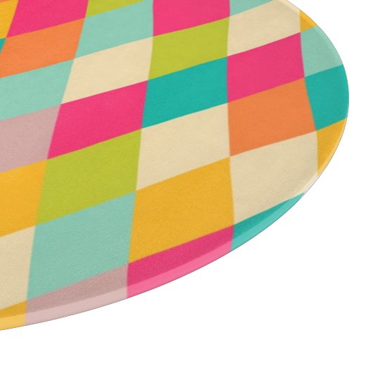 Harlequin  patroon snijplank (Hoek)