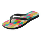 Harlequin  patroon teenslippers (Schuin)