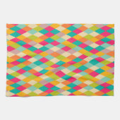 Harlequin  patroon theedoek (Horizontaal)