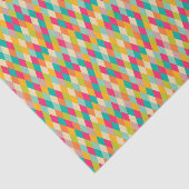 Harlequin  patroon tissuepapier (Detail)