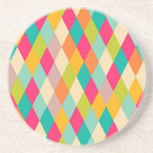 Harlequin  patroon zandsteen onderzetter