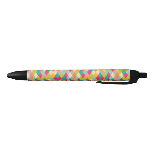Harlequin  patroon zwarte inkt pen (Bodem)