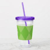 Harlequin Pattern Acryl Drinkbeker (Links)