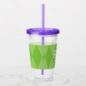 Harlequin Pattern Acryl Drinkbeker (Rechts)