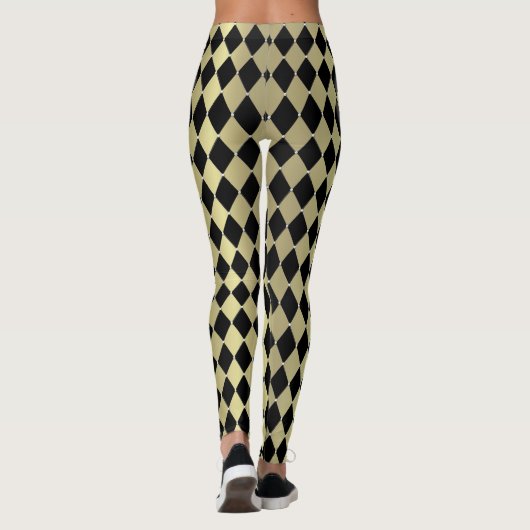 Harlequin Pop Mode Leggings (Achterkant)