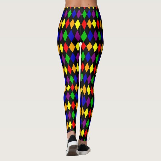 harlequin pride leggings (Achterkant)